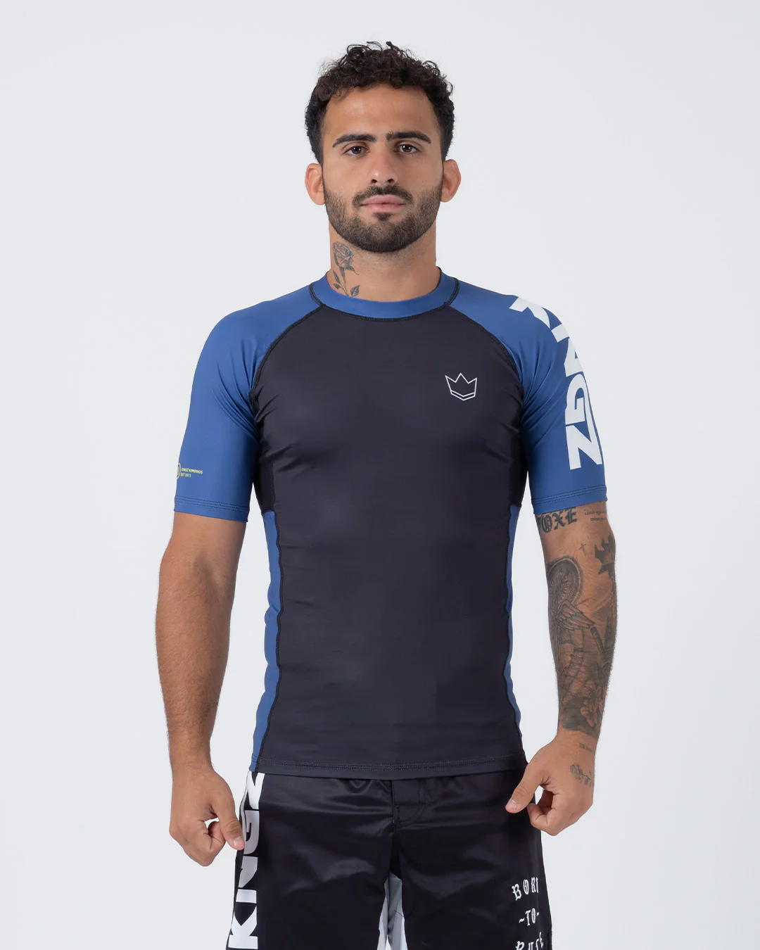 Rashguard Kingz Ranked Performance v2 - Blue