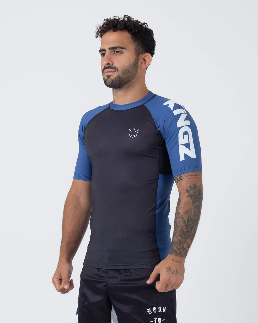 Rashguard Kingz Ranked Performance v2 - Blue
