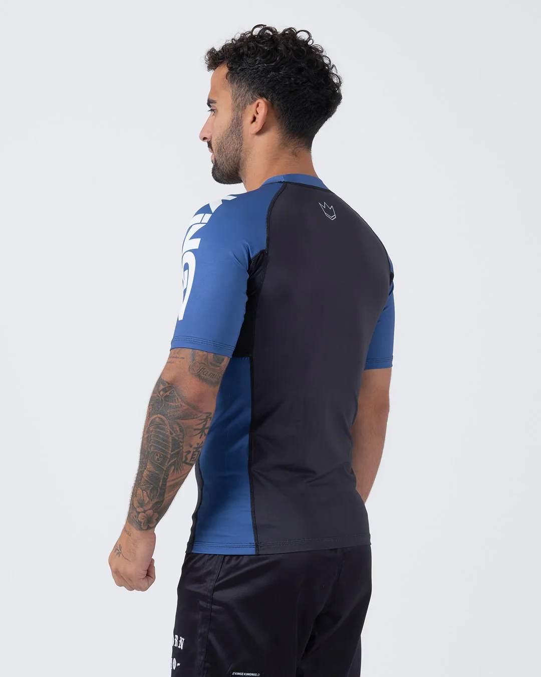 Rashguard Kingz Ranked Performance v2 - Blue