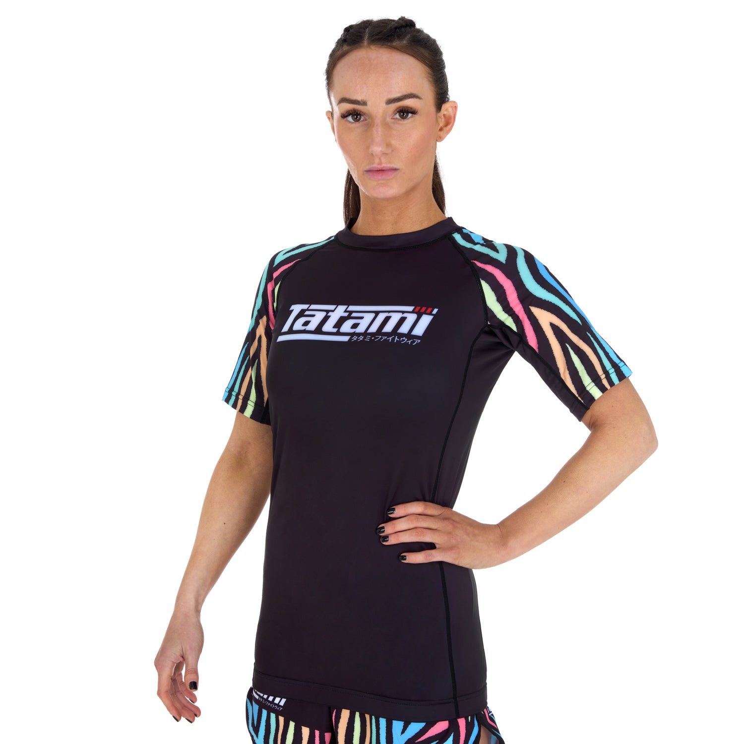 Rashguard de Mujer Tatami Recharge Neon