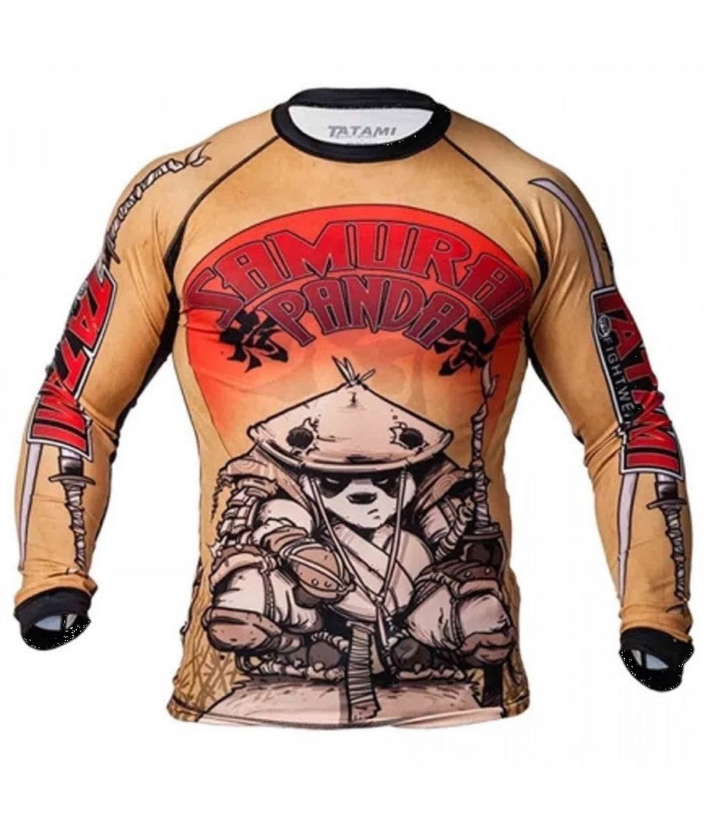 Rashguard Tatami Samurai Panda