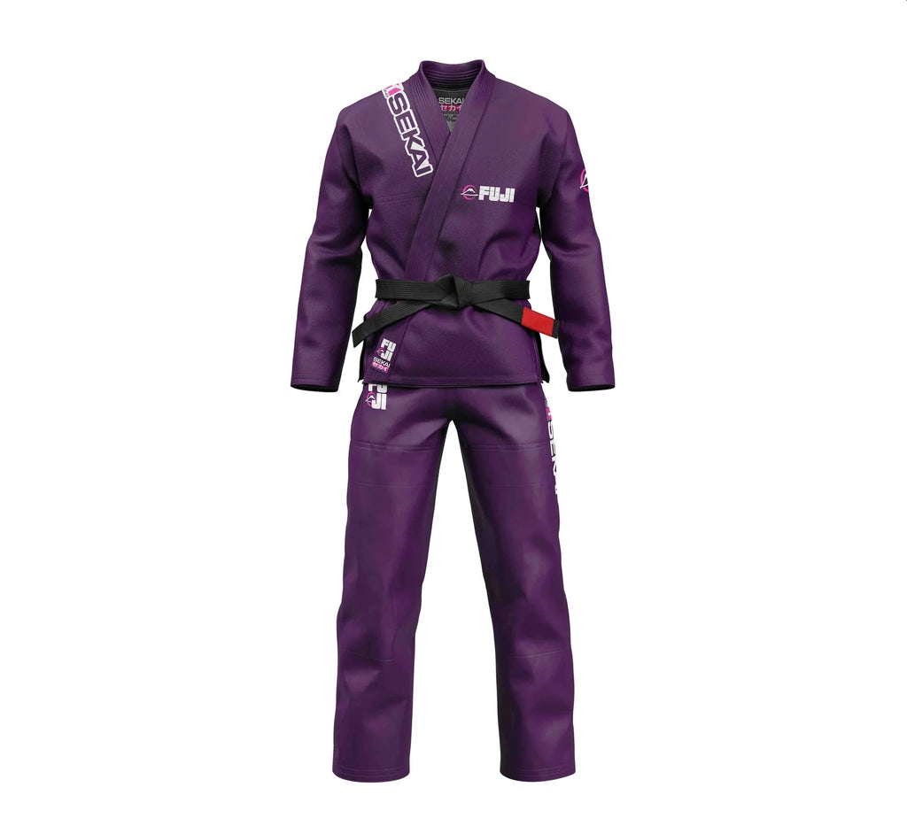 Gi de Mujer Para Jiu Jitsu Fuji Sekai 2.0 Purple/Pink