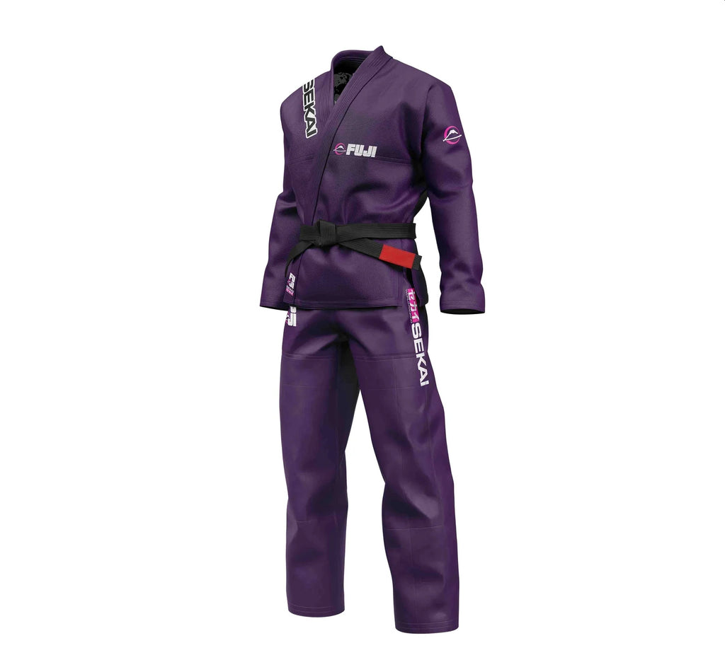 Gi de Mujer Para Jiu Jitsu Fuji Sekai 2.0 Purple/Pink