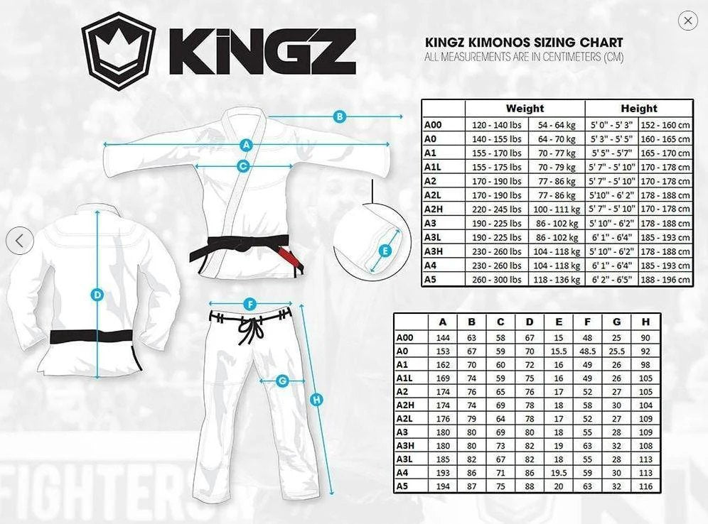 Gi de Jiu Jitsu Kingz Kore v2 Negro