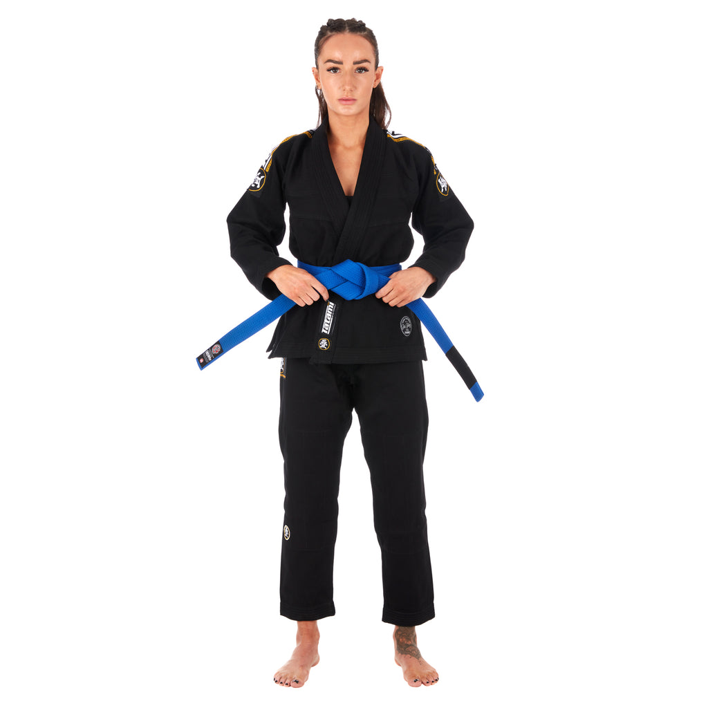 Gi de Mujer Para Jiu Jitsu Tatami Absolute Negro