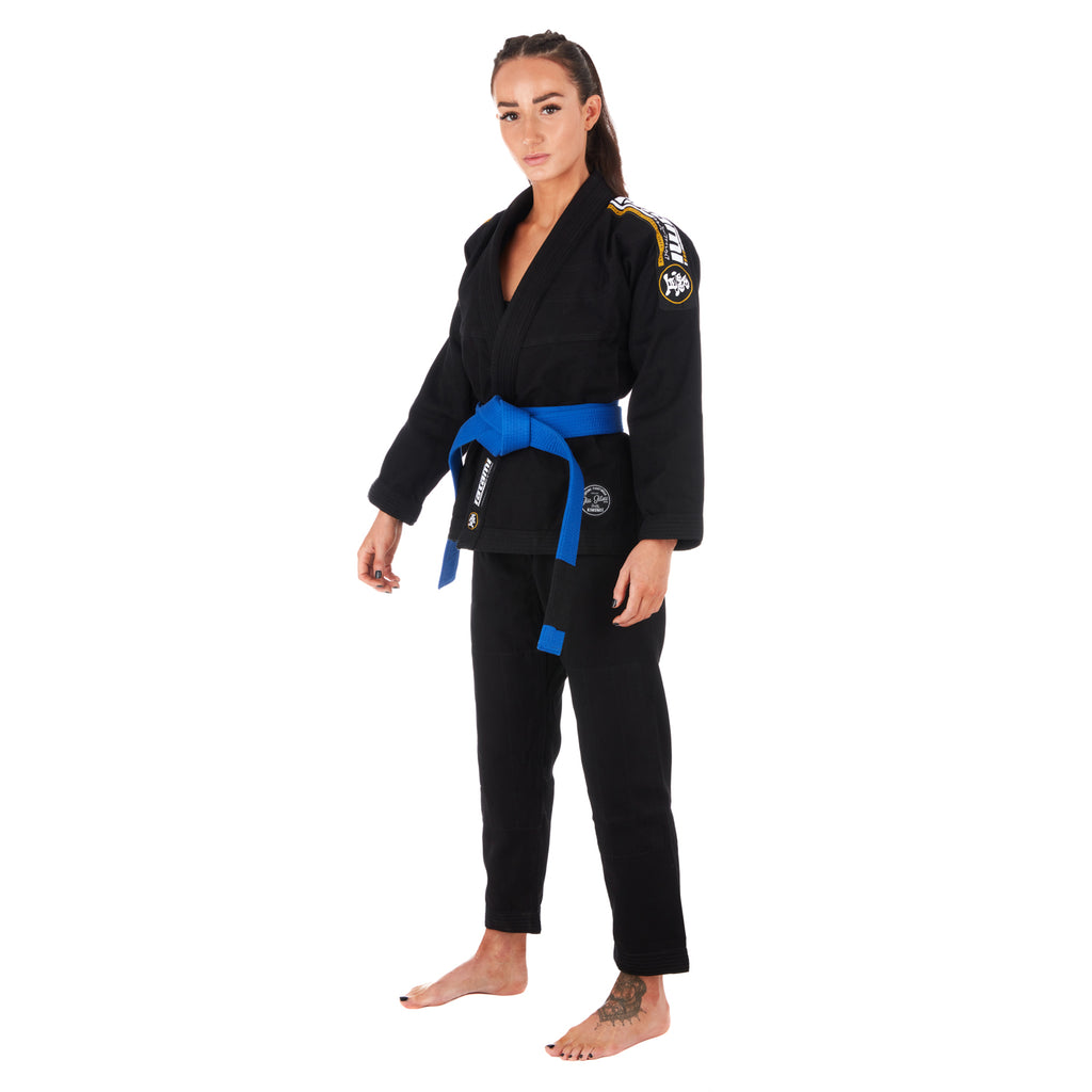 Gi de Mujer Para Jiu Jitsu Tatami Absolute Negro