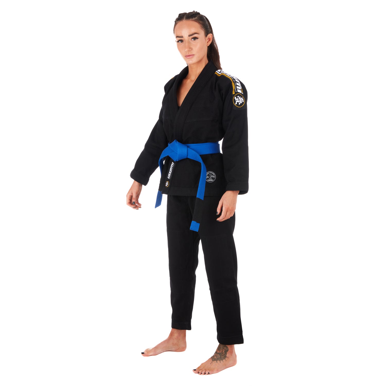 Gi de Mujer Para Jiu Jitsu Tatami Absolute Negro