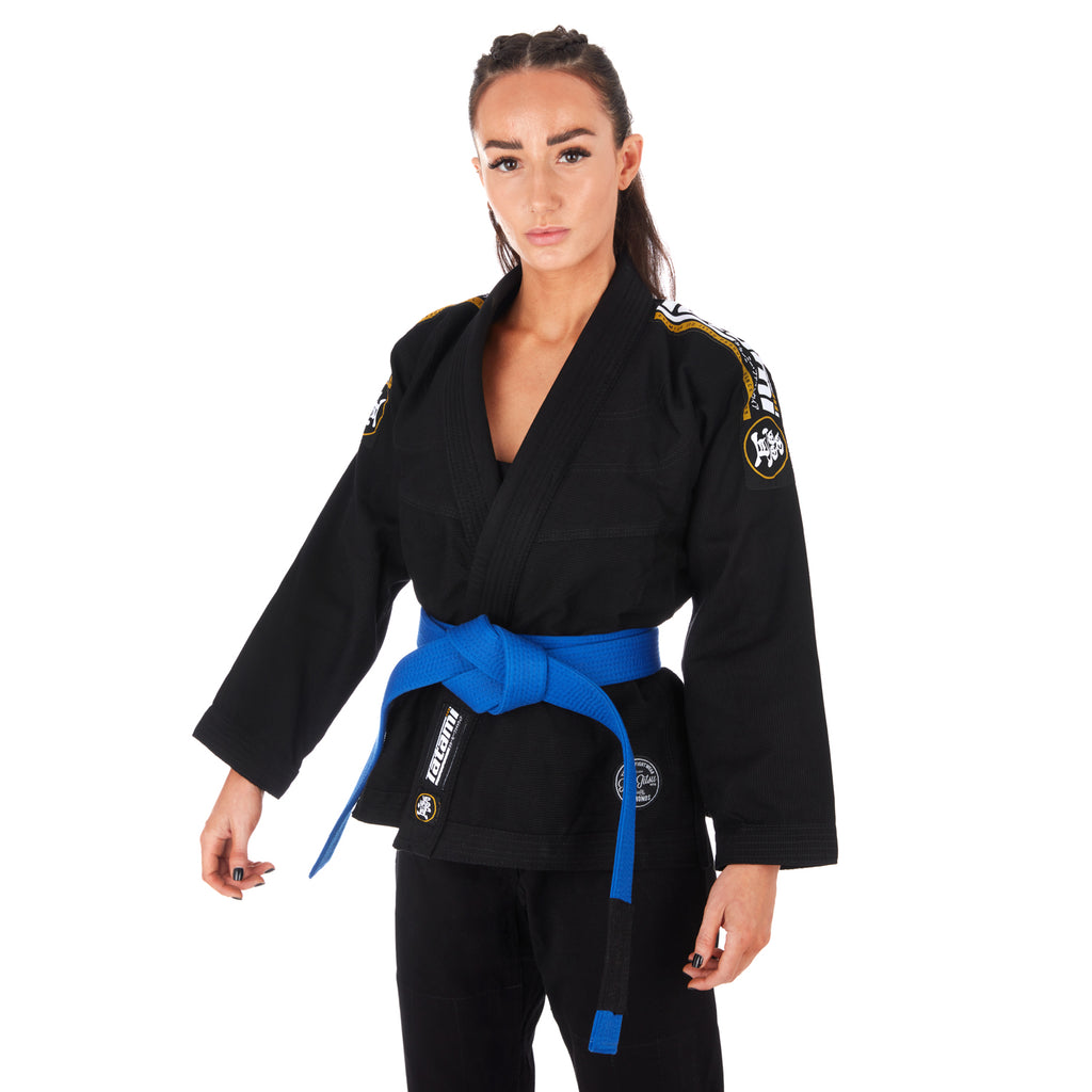 Gi de Mujer Para Jiu Jitsu Tatami Absolute Negro