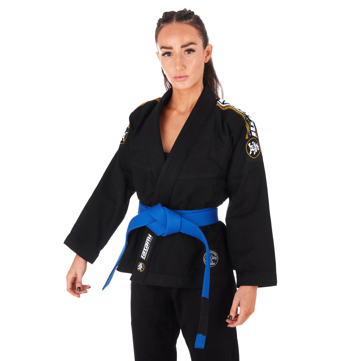 Gi de Mujer Para Jiu Jitsu Tatami Absolute Negro