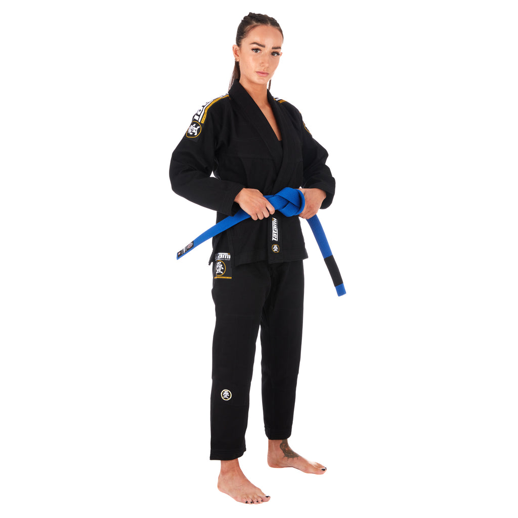 Gi de Mujer Para Jiu Jitsu Tatami Absolute Negro