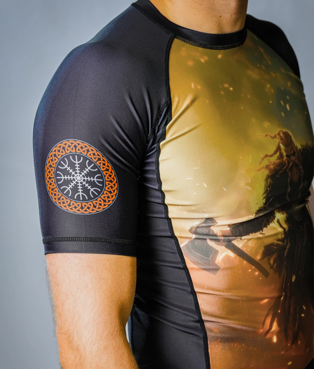 Rashguard War Tribe Viking