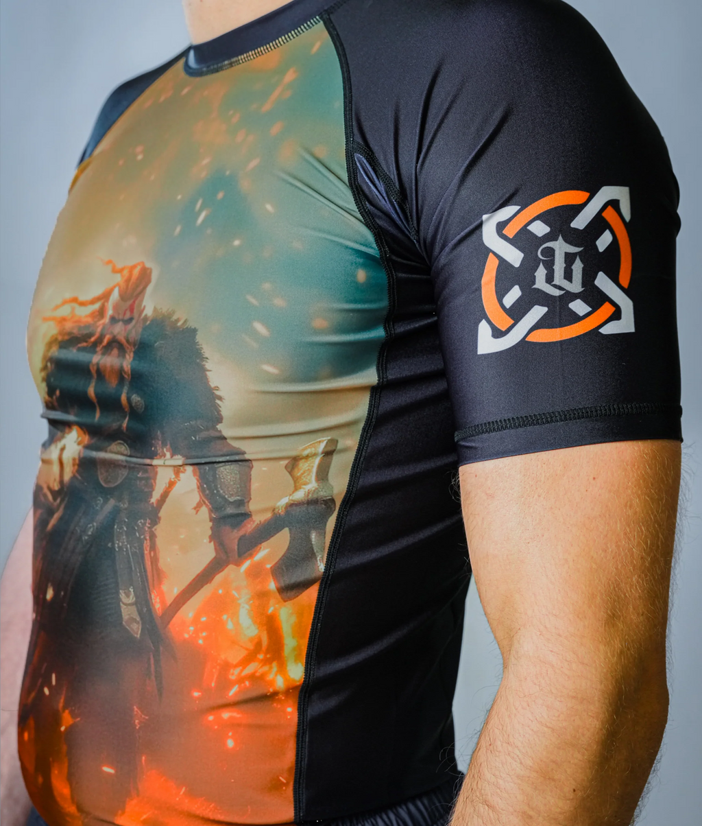Rashguard War Tribe Viking